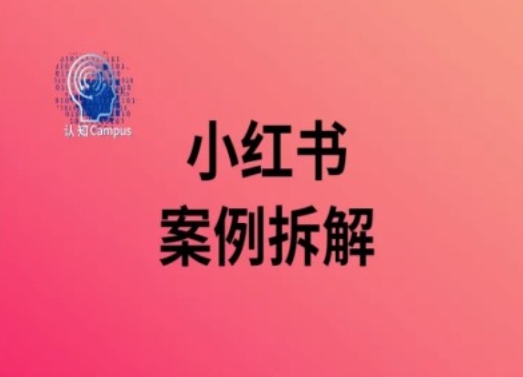 小红书案例拆解，深度解读小红书40万粉网赚项目-副业赚钱-互联网创业-资源整合华本网创