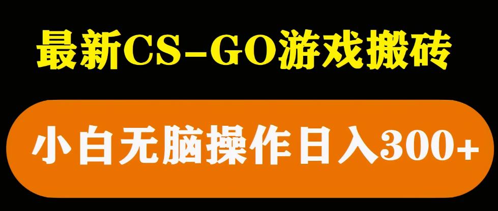 最新csgo游戏搬砖游戏，无需挂机小白无脑也能日入300+网赚项目-副业赚钱-互联网创业-资源整合华本网创