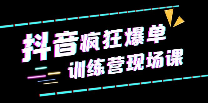 （6241期）抖音短视频疯狂-爆单训练营现场课（新）直播带货+实战案例网赚项目-副业赚钱-互联网创业-资源整合华本网创